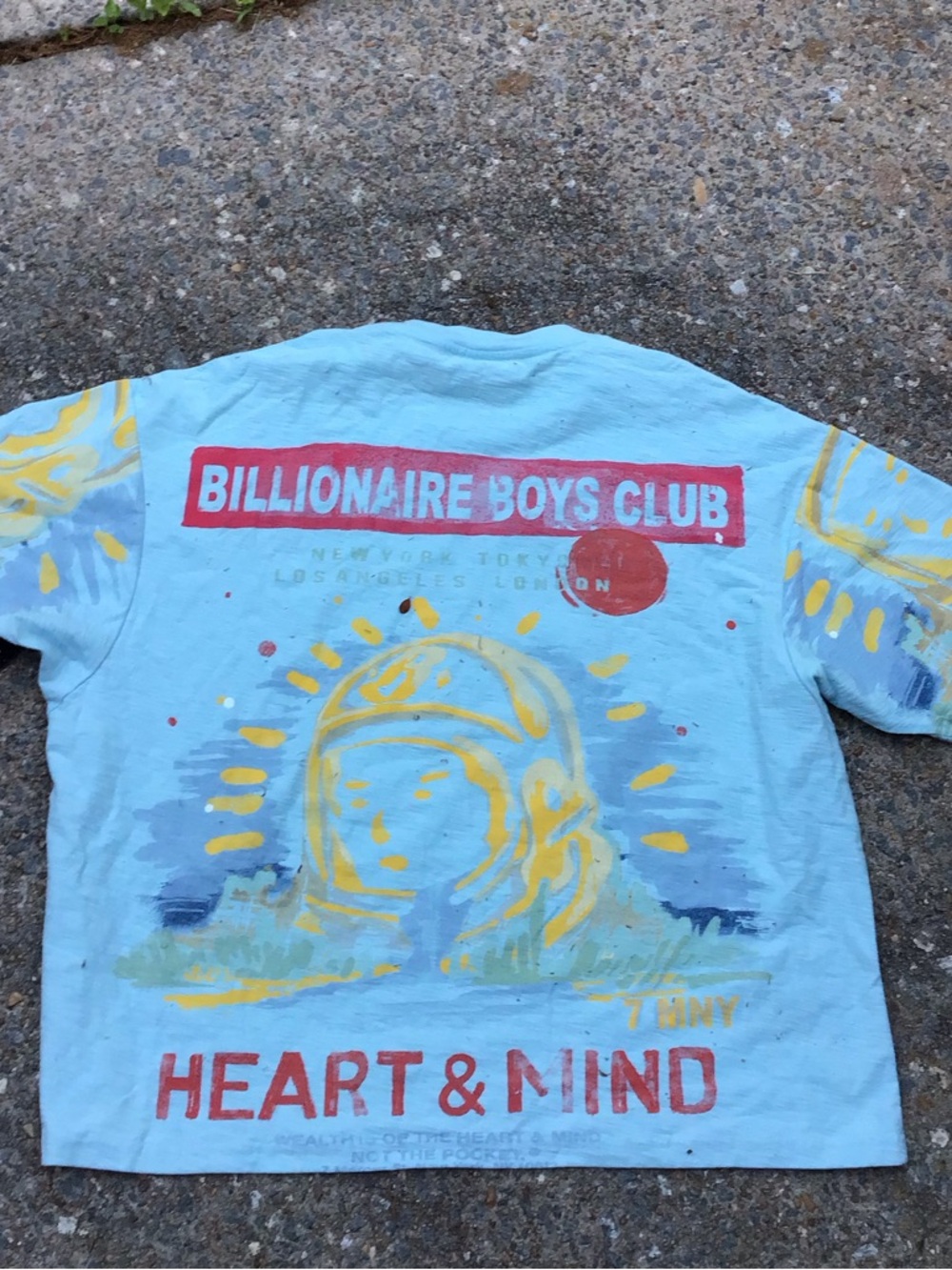 NWT Billionaire Boys Club Wonder T-Shirt 'Crystal Blue' - Picture 6 of 6